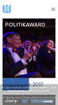 Mobile Screenshot of politikaward.de